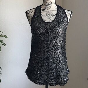 Forever 21 Women's glitter tank top